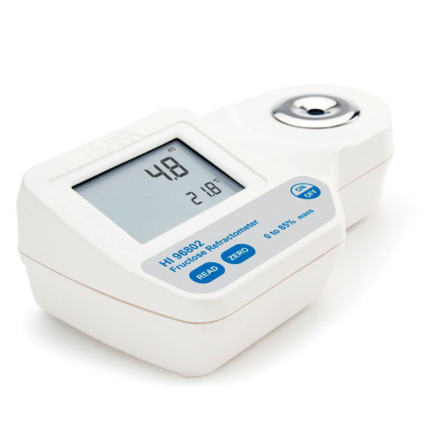 HI96802 цифровой рефрактометр для измерений весовых % фруктозы