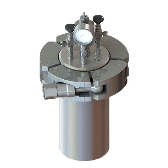 Лабораторный реактор РВД-3-2000 высокого давления