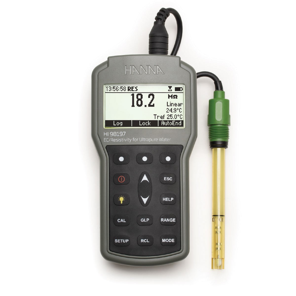 HI98197 профессиональный кондуктометр с измерением удельного сопротивления, HANNA Instruments
